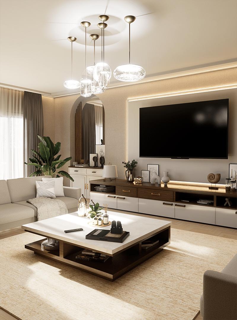 Render 3d salon